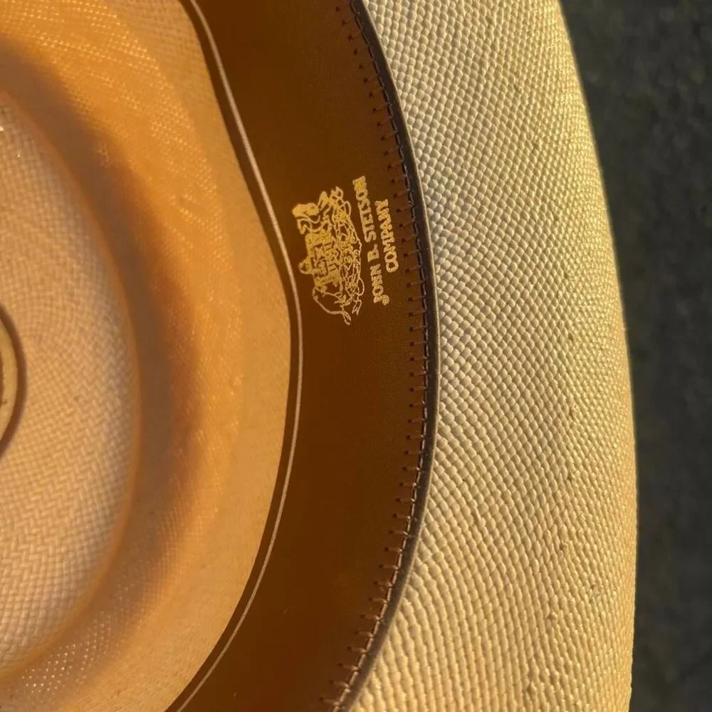 Stetson Men's Cream and Tan Hat